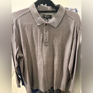 Men’s long sleeve polo
